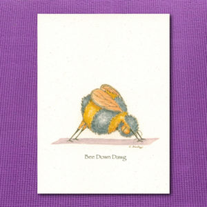 Bee Down Dawg - Just Bee & Me Greeting Cards