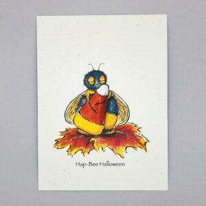 Hap-Bee Halloween - Just Bee & Me Greeting Cards
