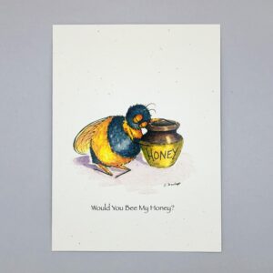 Would You Be My Honey - Just Bee & Me Greeting Cards
