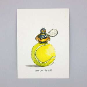 Bee On The Ball - Just Bee & Me Greeting Cards