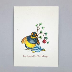 Bee Grateful for the Holidays - Just Bee & Me Greeting Cards