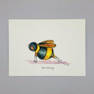 Bee Strong - Just Bee & Me Greeting Cards