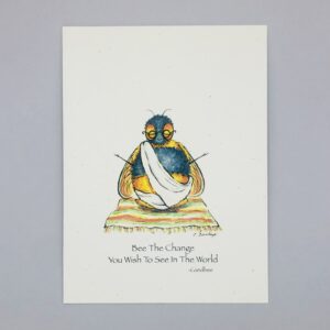 Bee The Change - Just Bee & Me Greeting Cards