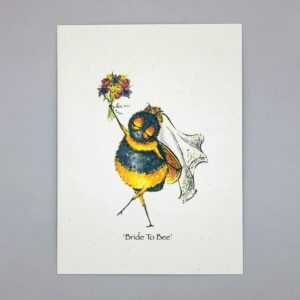 Bride to Bee - Just Bee & Me Greeting Cards