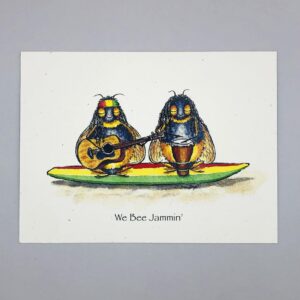 We Bee Jammin - Just Bee & Me Greeting Cards