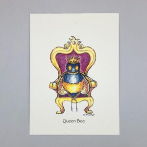 Queen Bee - Just Bee & Me Greeting Cards