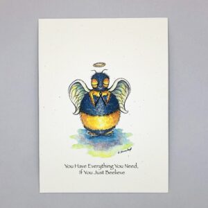 Everything You - Need Angel  - Just Bee & Me Greeting Cards