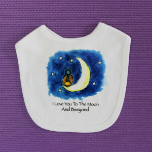 ‘I Love You to the Moon’ Bib