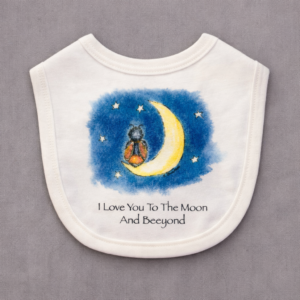 ‘I Love You to the Moon’ Bib
