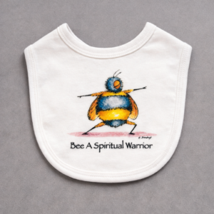 ‘Bee a Spiritual Warrior’ Bib