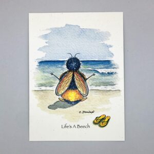 Life’s A Beech - Just Bee & Me Greeting Cards