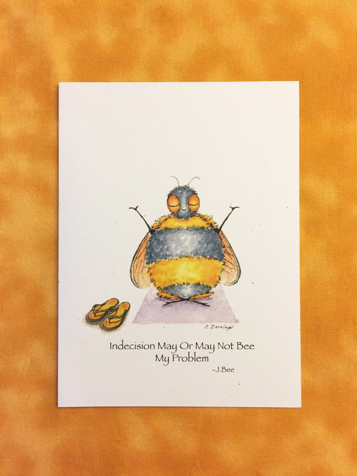 indecision-may-or-may-not-bee-my-problem-just-bee-me-greeting-cards