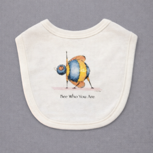 ‘Bee Who You Are’ Bib