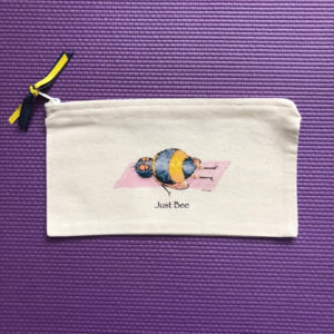 Just Bee Canvas Zip Pouch