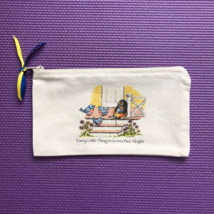 Everything Little Thing Is Gonna Bee Alright Canvas Zip Pouch