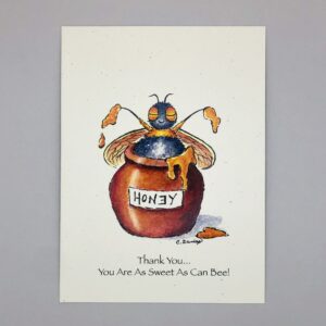 Thank you...you are - Just Bee & Me Greeting Cards